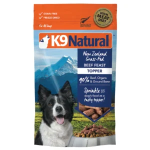 K9 NATURAL FREEZE-DRIED RAW TOPPER BEEF DOG FOOD